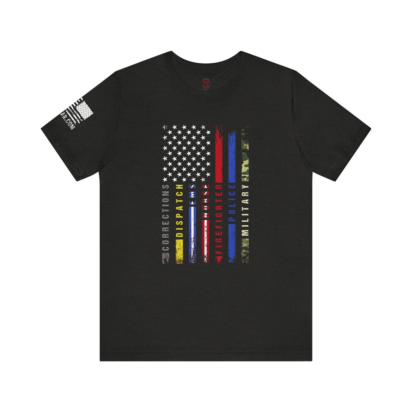 Rakkgear First Responders Short Sleeve Tee in black