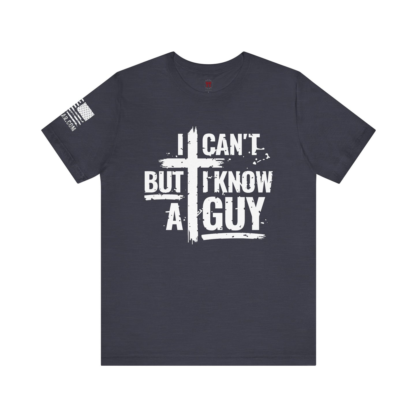 Rakkgear I Can't Short Sleeve Tee in navy blue