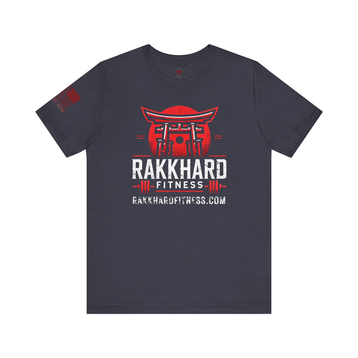 Rakkhard Fitness Short Sleeve Tee in Navy Blue