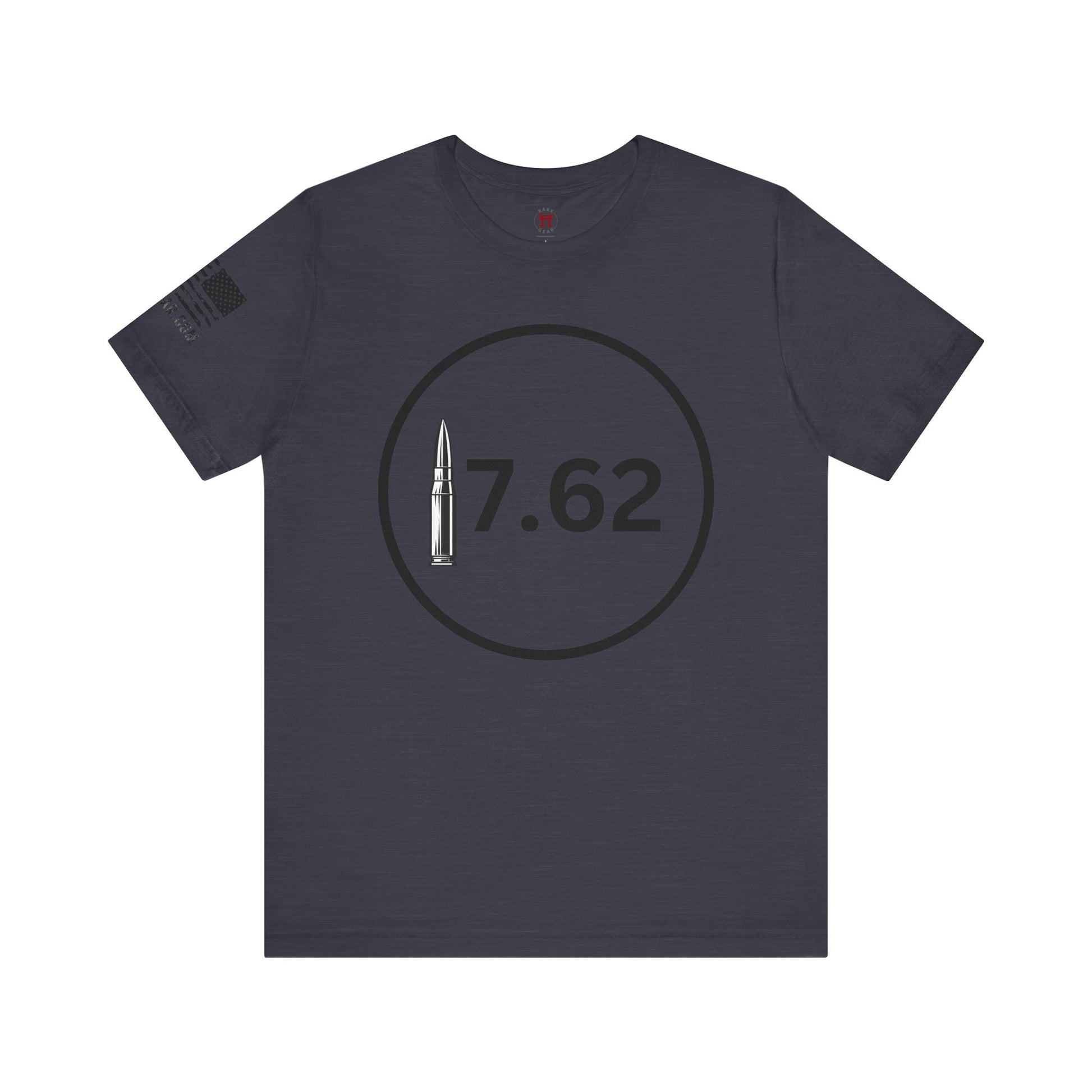 Rakkgear 7.62  Short Sleeve Tee in navy blue