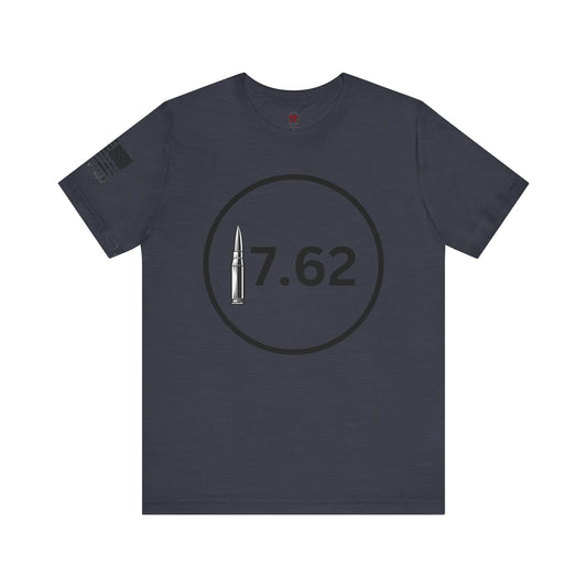 Rakkgear 7.62  Short Sleeve Tee in navy blue