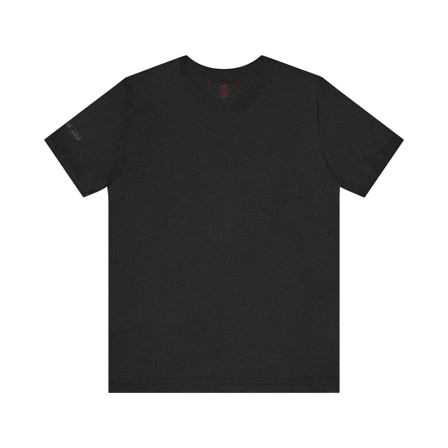 Rakkgear Trust GOD Not Government Short Sleeve Tee in black