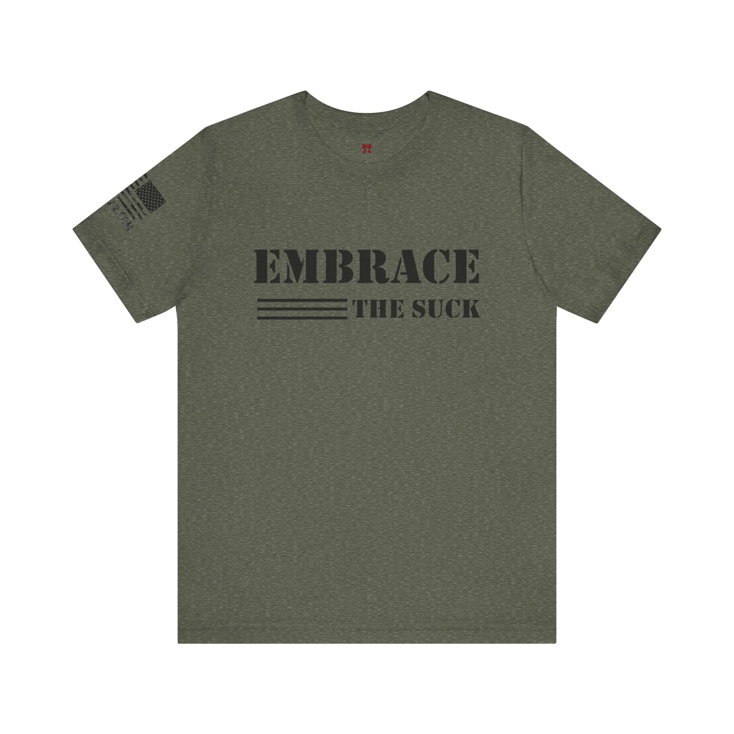 Rakkgear Embrace The Suck Short Sleeve Tee in military green