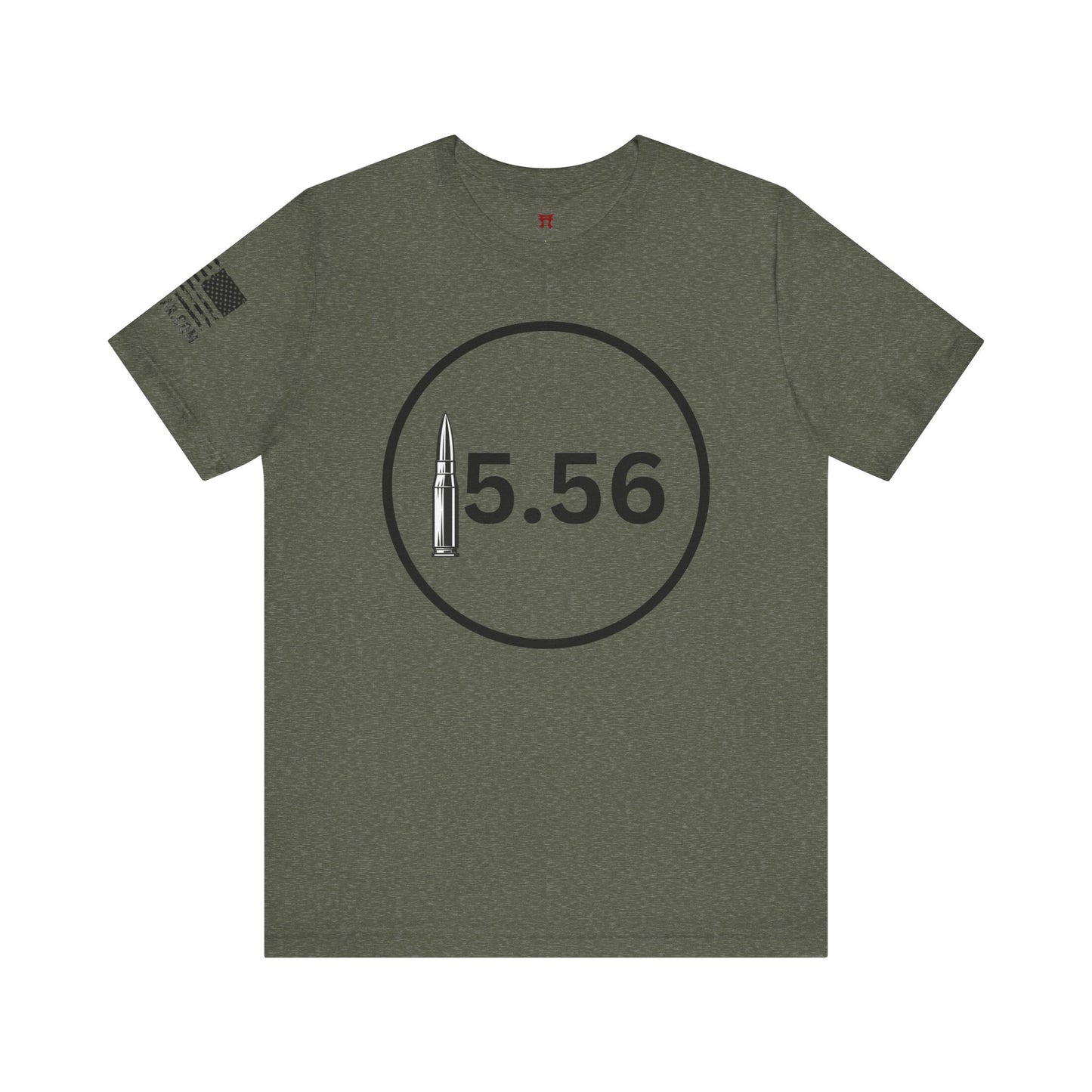 Rakkgear 5.56 Short Sleeve Tee in military green