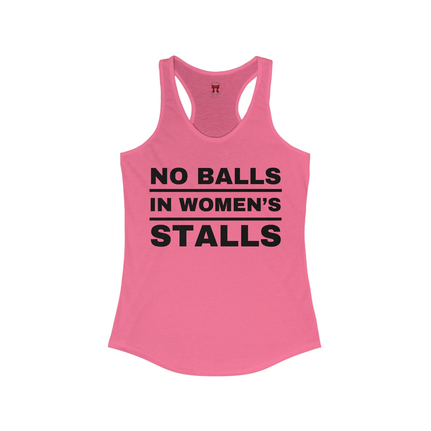 Rakkgear Women's No Balls Tank in Pink.  