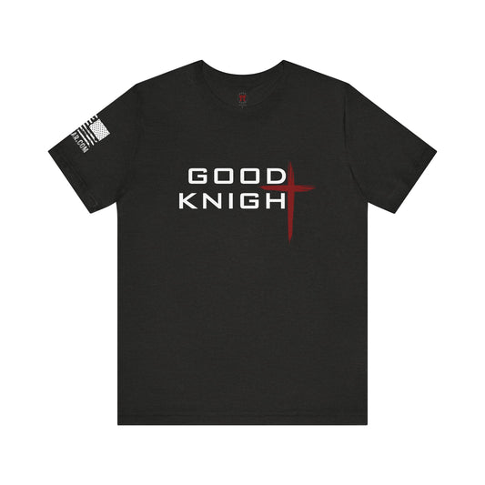 Rakkgear Good Knight Short Sleeve Tee in Black