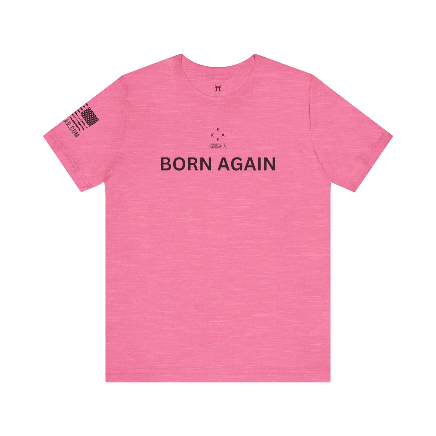 Rakkgear Women's Born Again Short Sleeve Tee in Pink