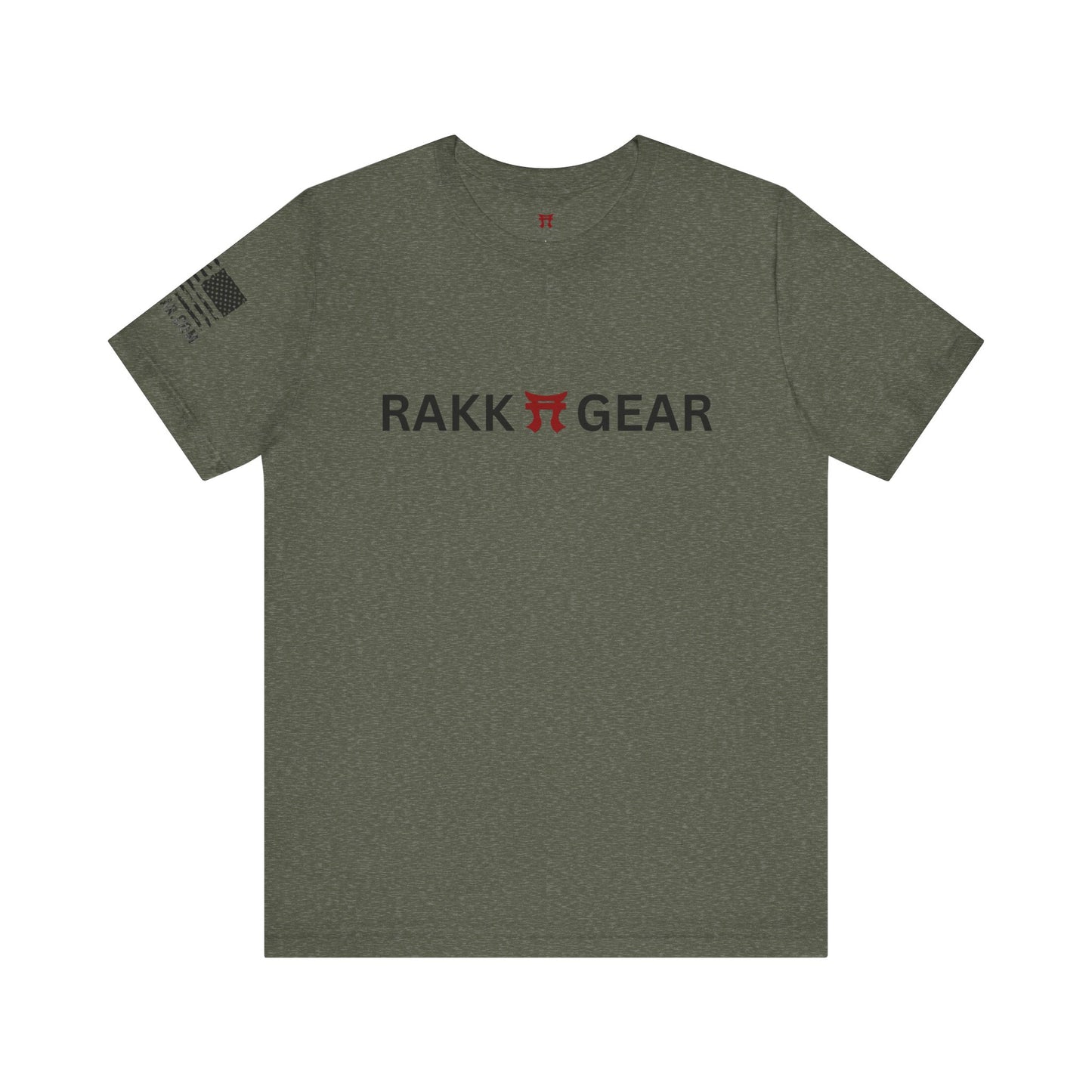 Rakkgear Logo Short Sleeve Tee in military green