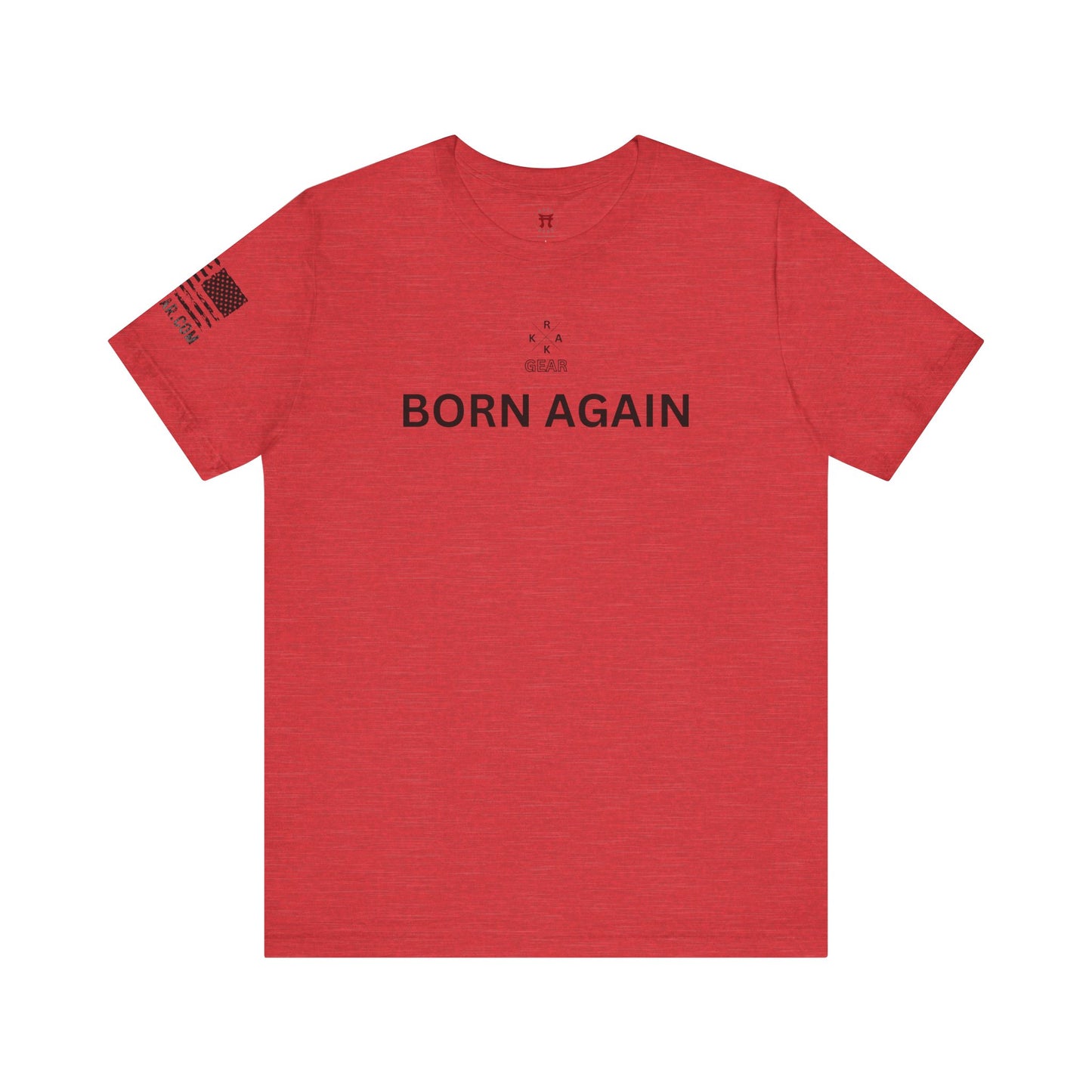 Rakkgear Women's Born Again Short Sleeve Tee in Red