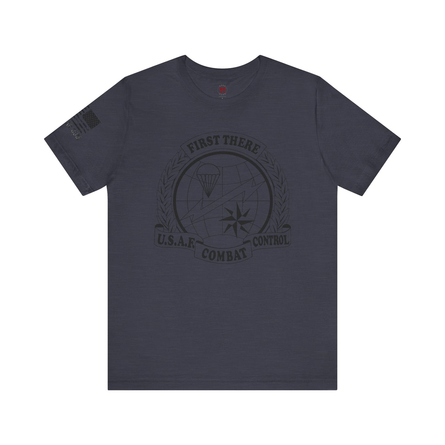 Rakkgear USAF Combat Control Short Sleeve Tee in navy blue