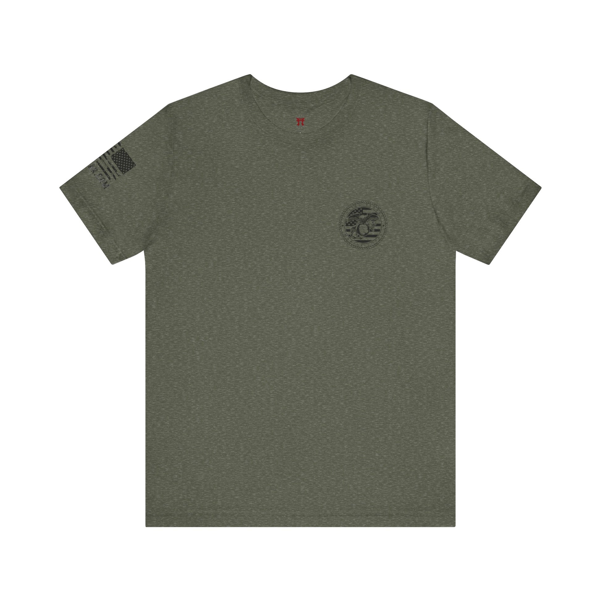 Rakkgear USMC Complicated Short Sleeve Tee in military green