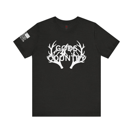 Rakkgear GODS Country Short Sleeve Tee in black