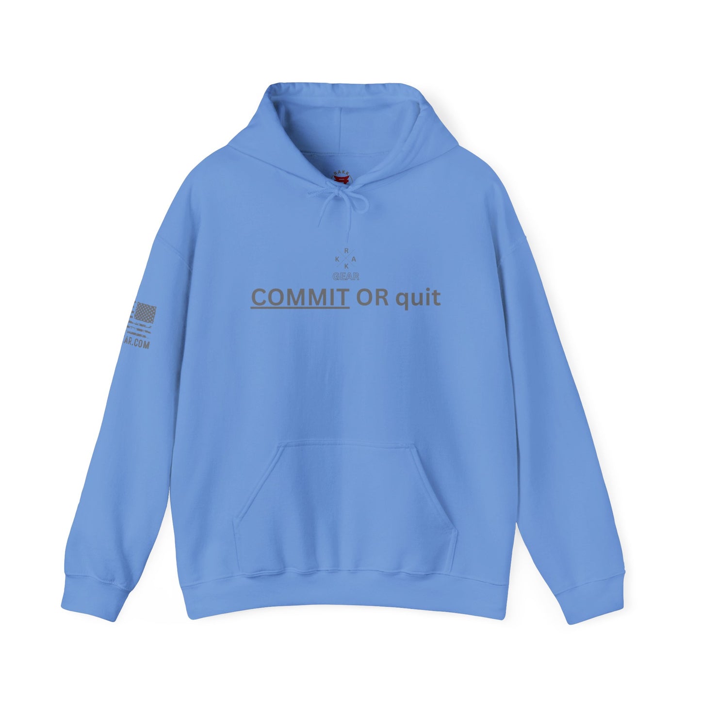 Rakkgear Women's Commit Heavy Hoodie in blue