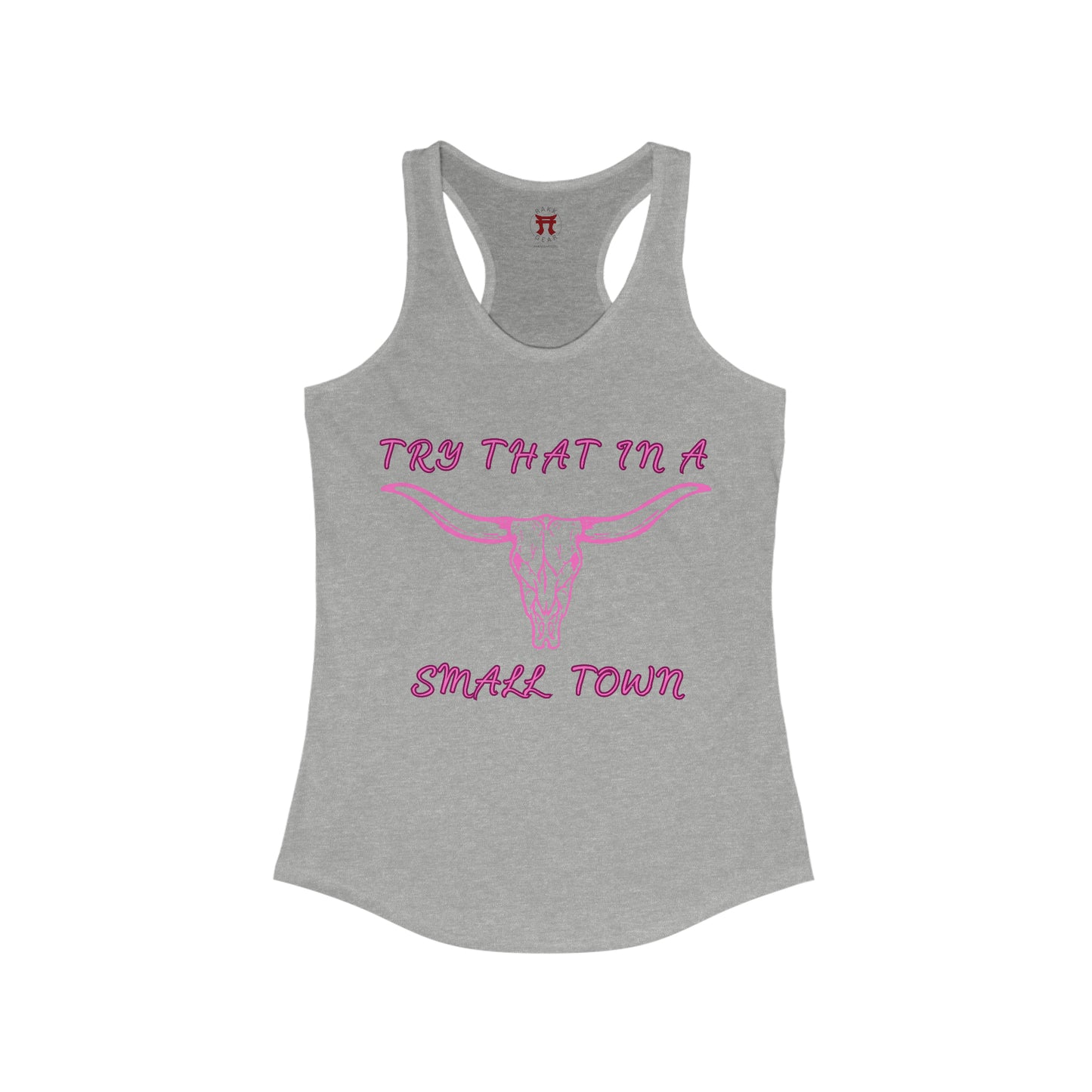 Rakkgear Women's "Try That" Tank Top in grey