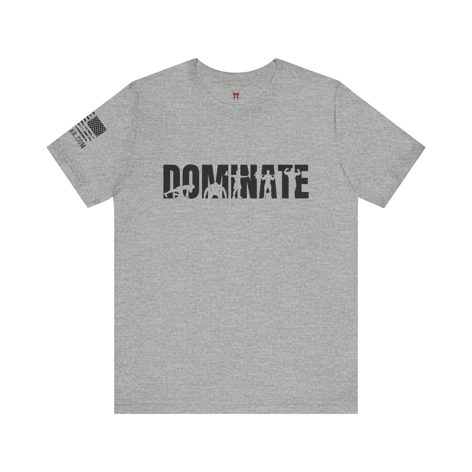 Rakkgear Dominate Short Sleeve Tee in Sports Grey