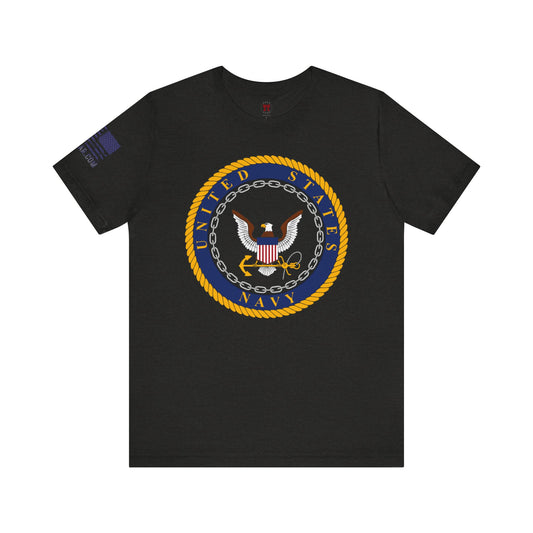 Rakkgear Navy Seal Short Sleeve Tee in black