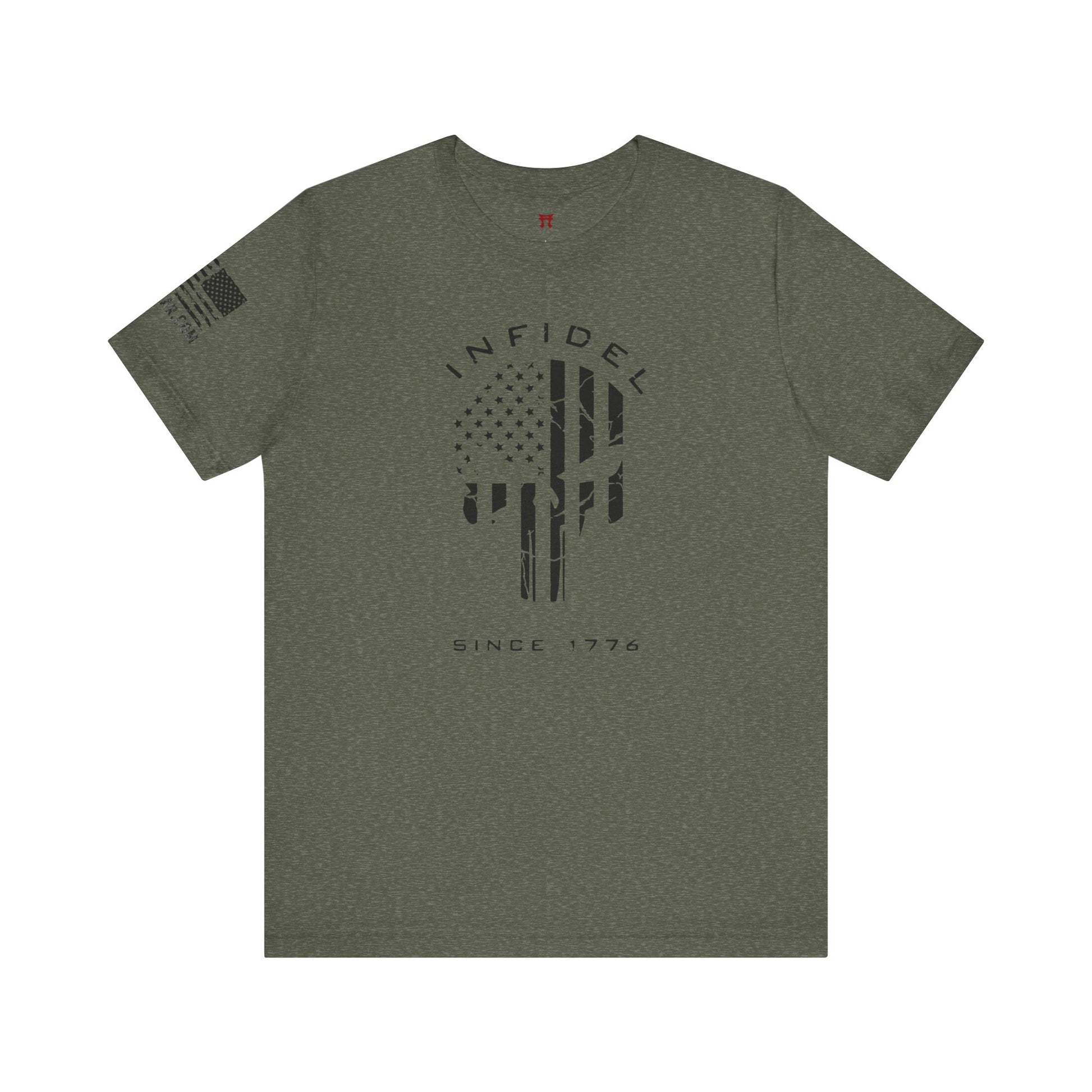 Rakkgear Infidel Short Sleeve Tee in military green