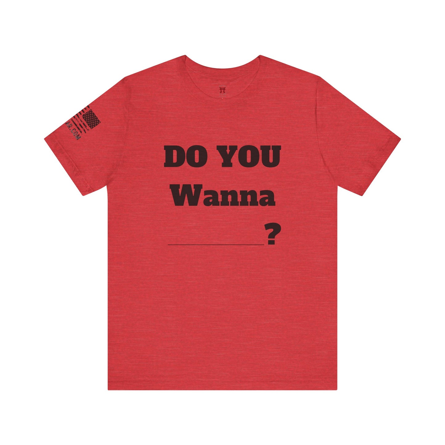 Rakkgear Do You Wanna Short Sleeve Red Tee