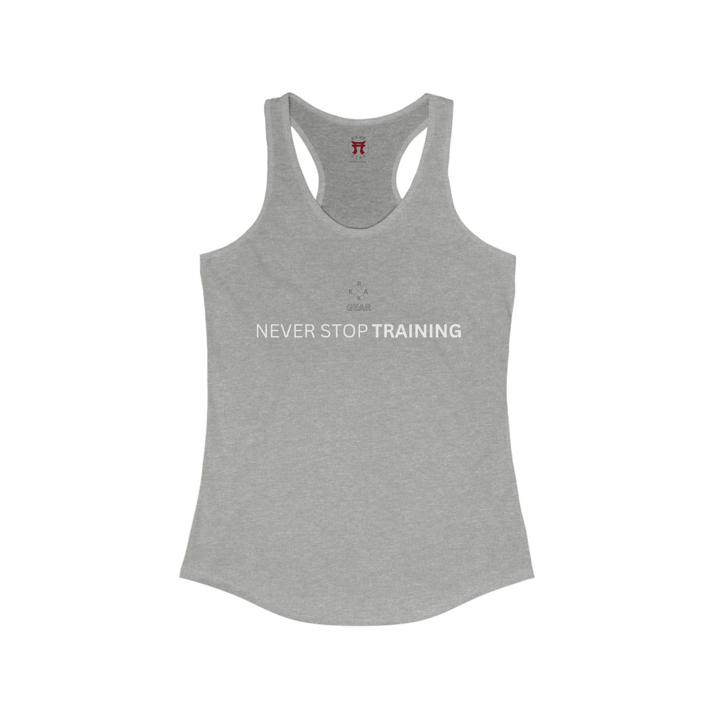 Rakkgear Women's Never Stop Training Tank Top in grey