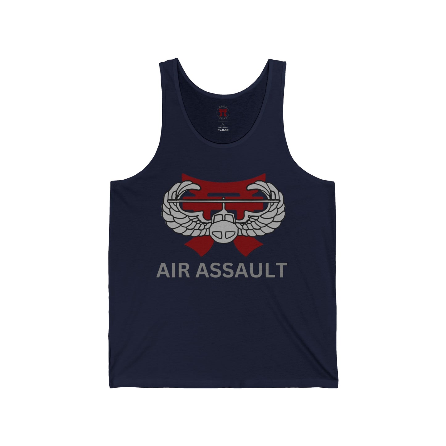 Rakkgear Air Assault Tank Top in navy blue