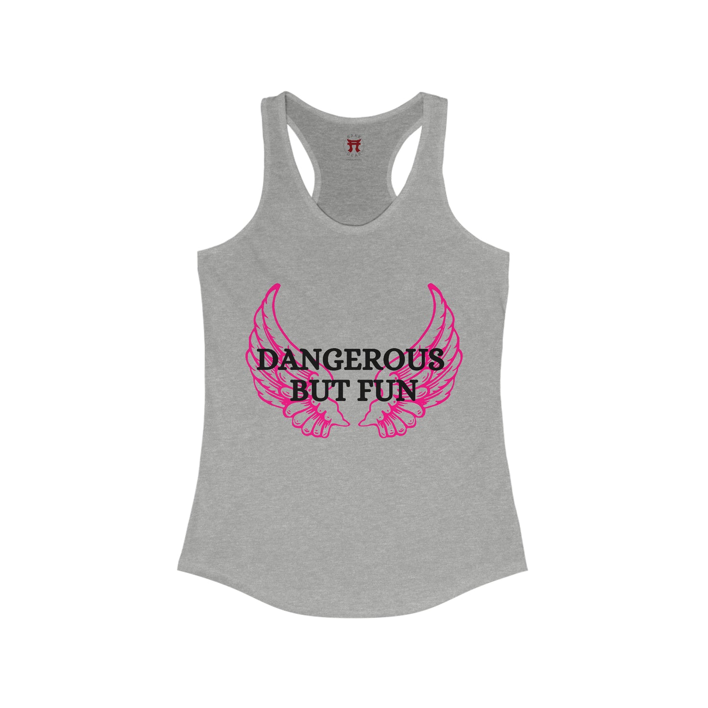 Rakkgear Women's Dangerous But Fun Tank Top in grey