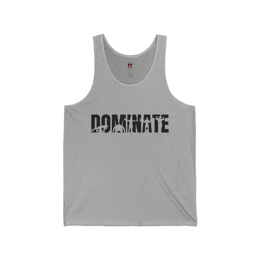 Rakkgear Dominate Tank Top in Sports Grey