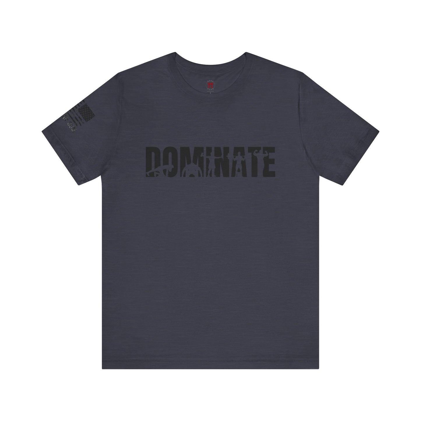 Rakkgear Dominate Short Sleeve Tee in Navy Blue