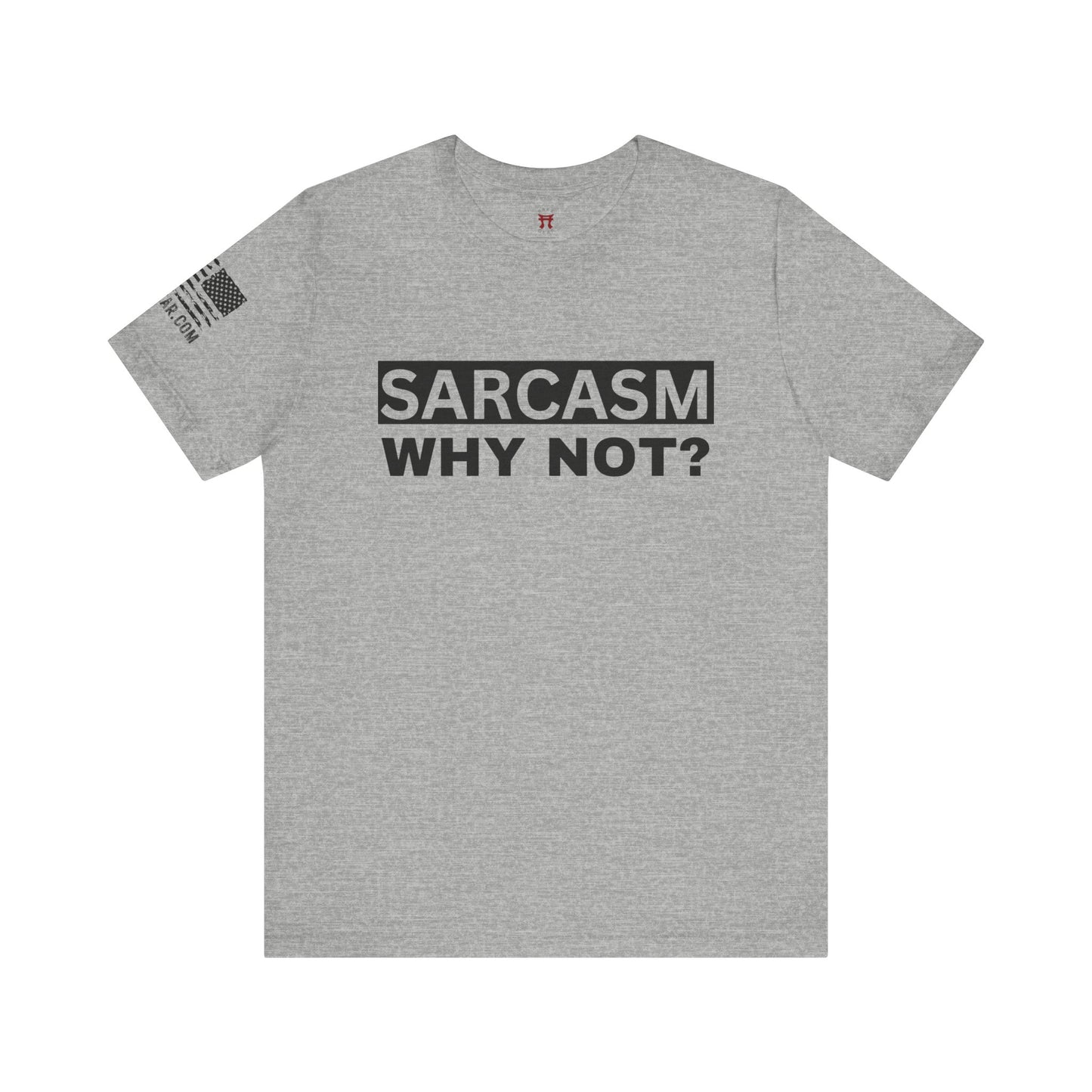 Rakkgear Sarcasm Short Sleeve Tee in grey