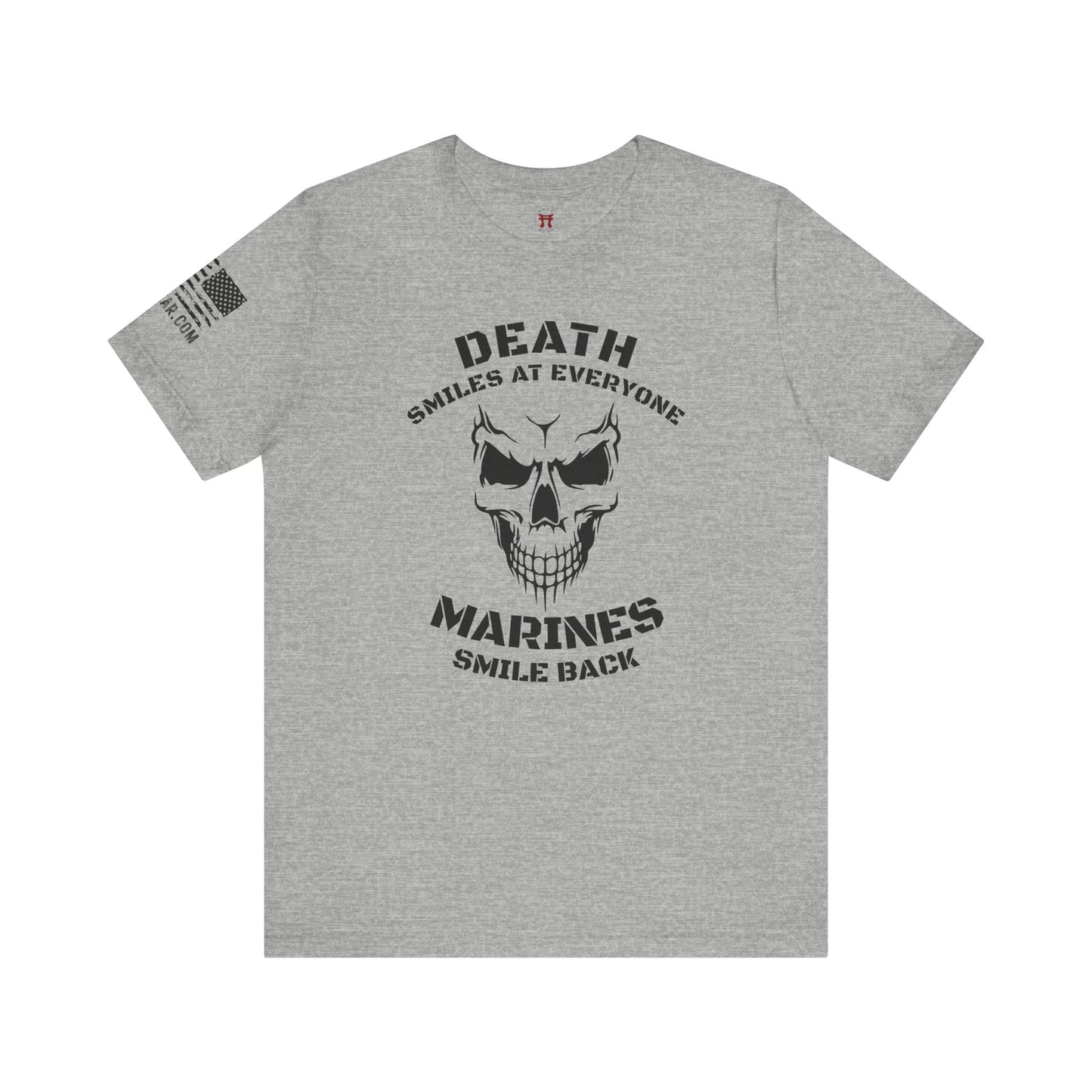 Rakkgear Marine Corps Death Short Sleeve Tee in grey