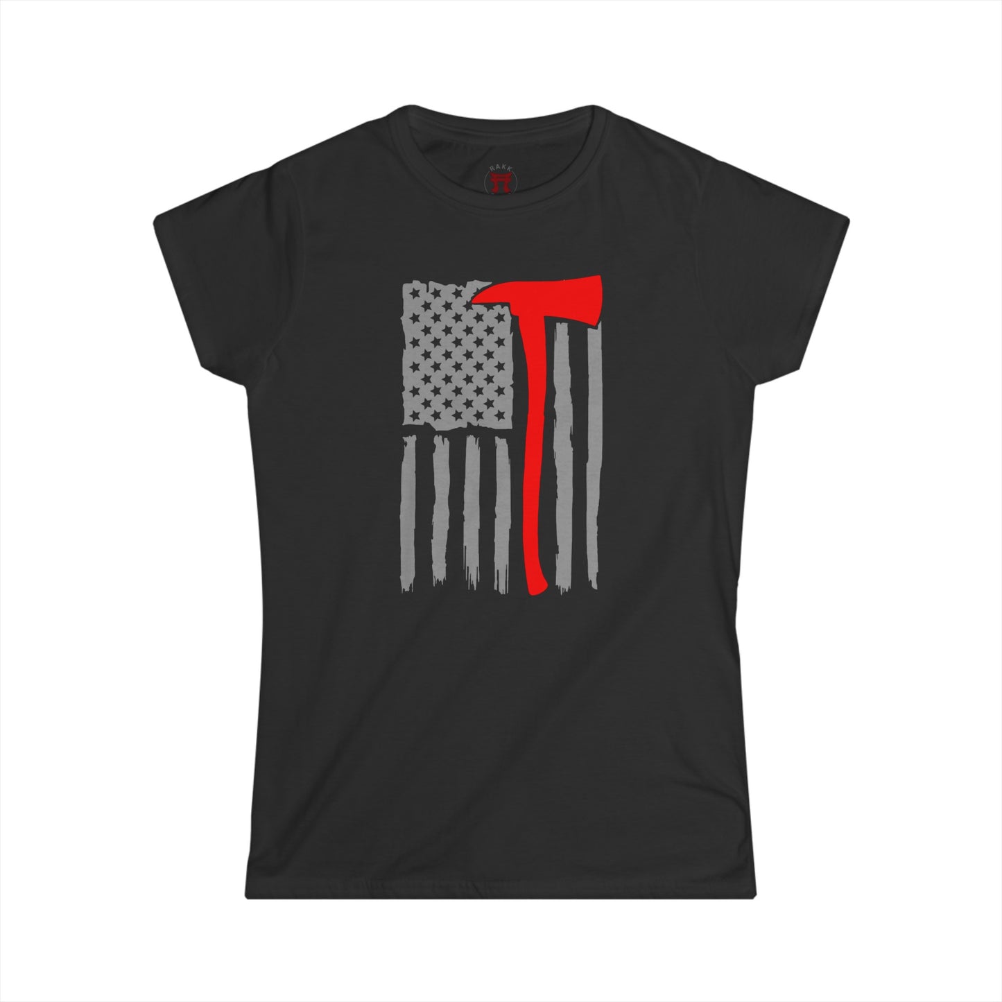 Rakkgear Women's Firefighter Short Sleeve Tee in black