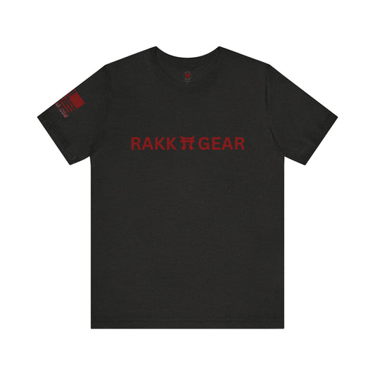 Rakkgear Logo Short Sleeve Tee in black