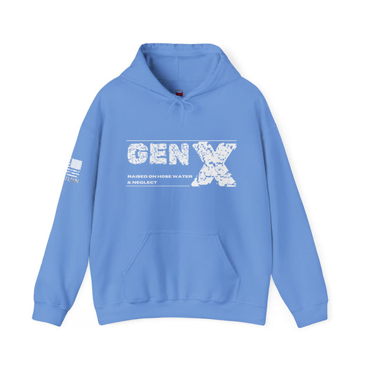 Rakkgear Women's Gen X Heavy Hoodie in blue