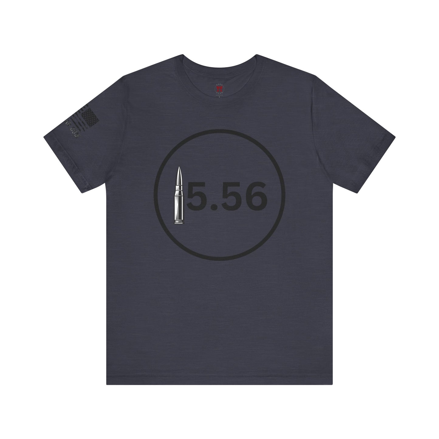 Rakkgear 5.56 Short Sleeve Tee in navy blue