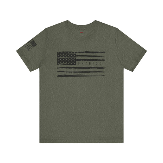 Rakkgear Patriot Flag Short Sleeve Tee in military green