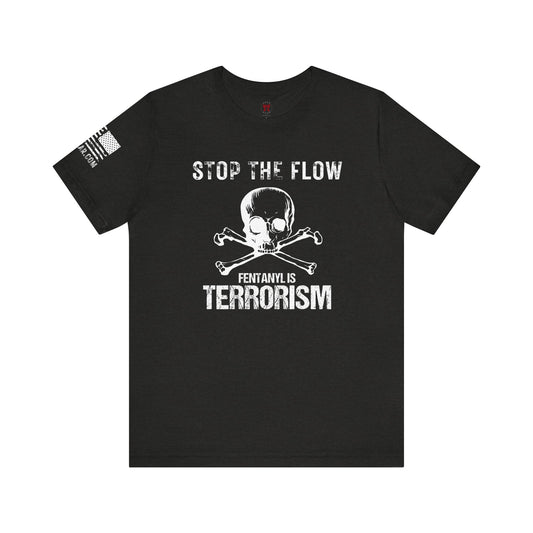 Rakkgear Stop The Flow Short Sleeve Tee in black