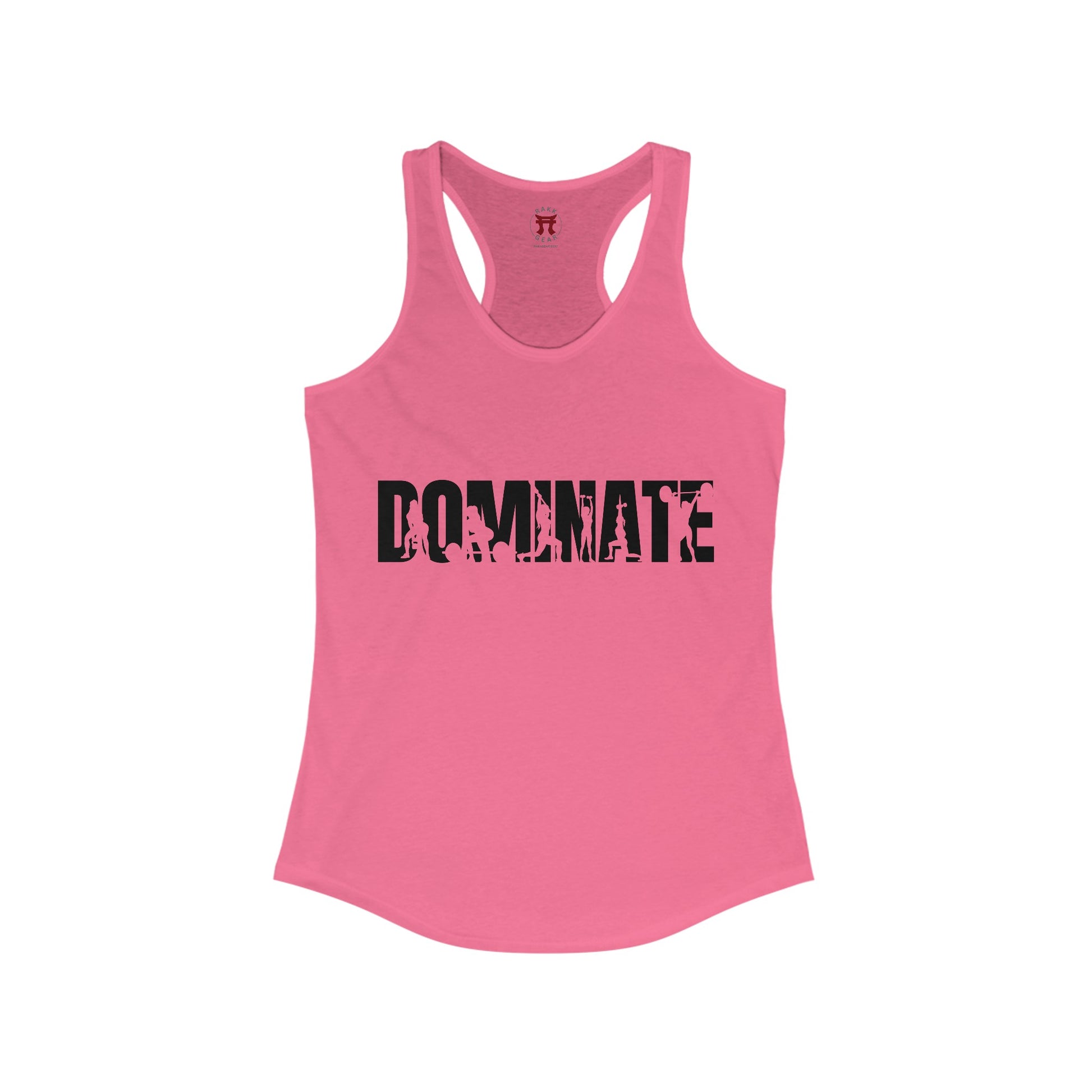 Rakkgear Women's Dominate Tank Top in Hot Pink