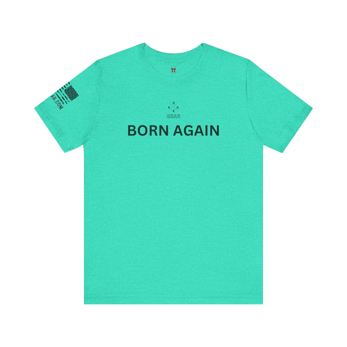 Rakkgear Women's Born Again Short Sleeve Tee in Turquoise