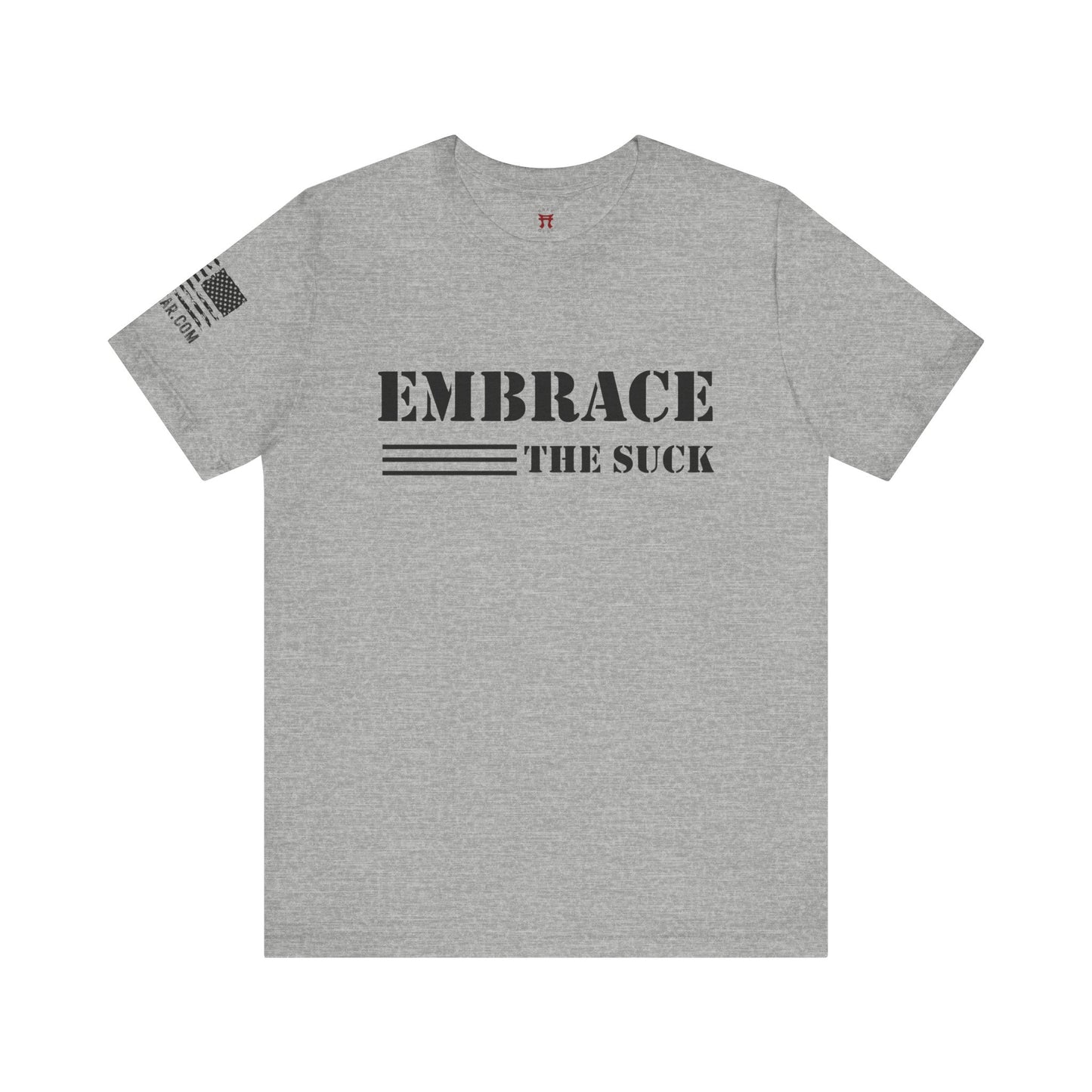 Rakkgear Embrace The Suck Short Sleeve Tee in grey