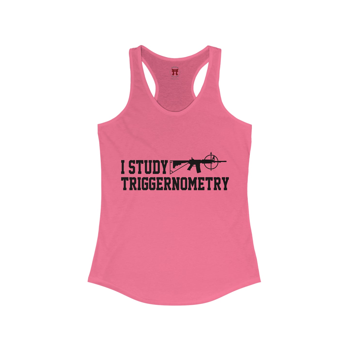 Rakkgear Women's Triggernomentry Tank Top in hot pink