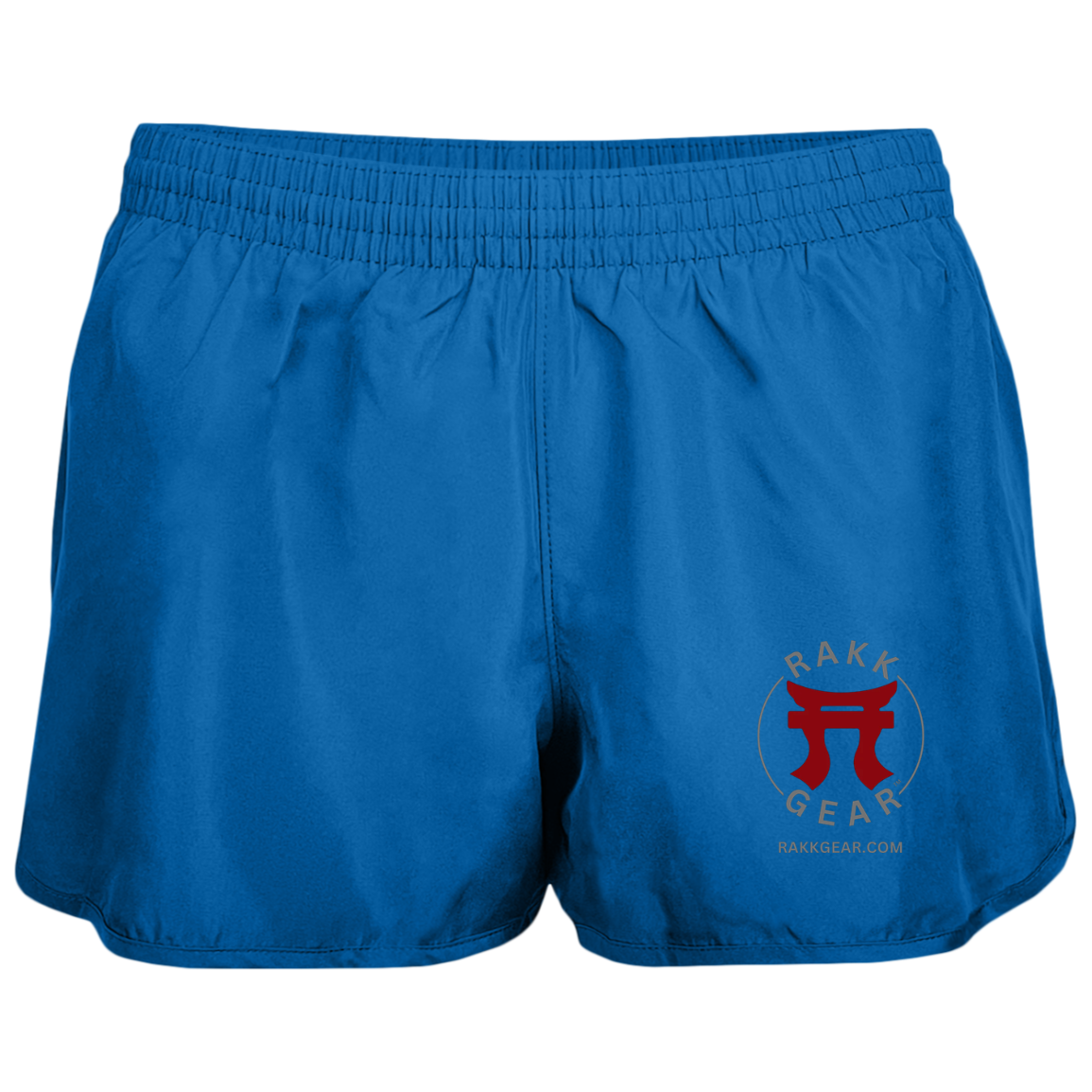 "Rakkgear Women's Wayfarer Running Shorts in Royal Blue, ideal for active pursuits with comfort and style in mind."