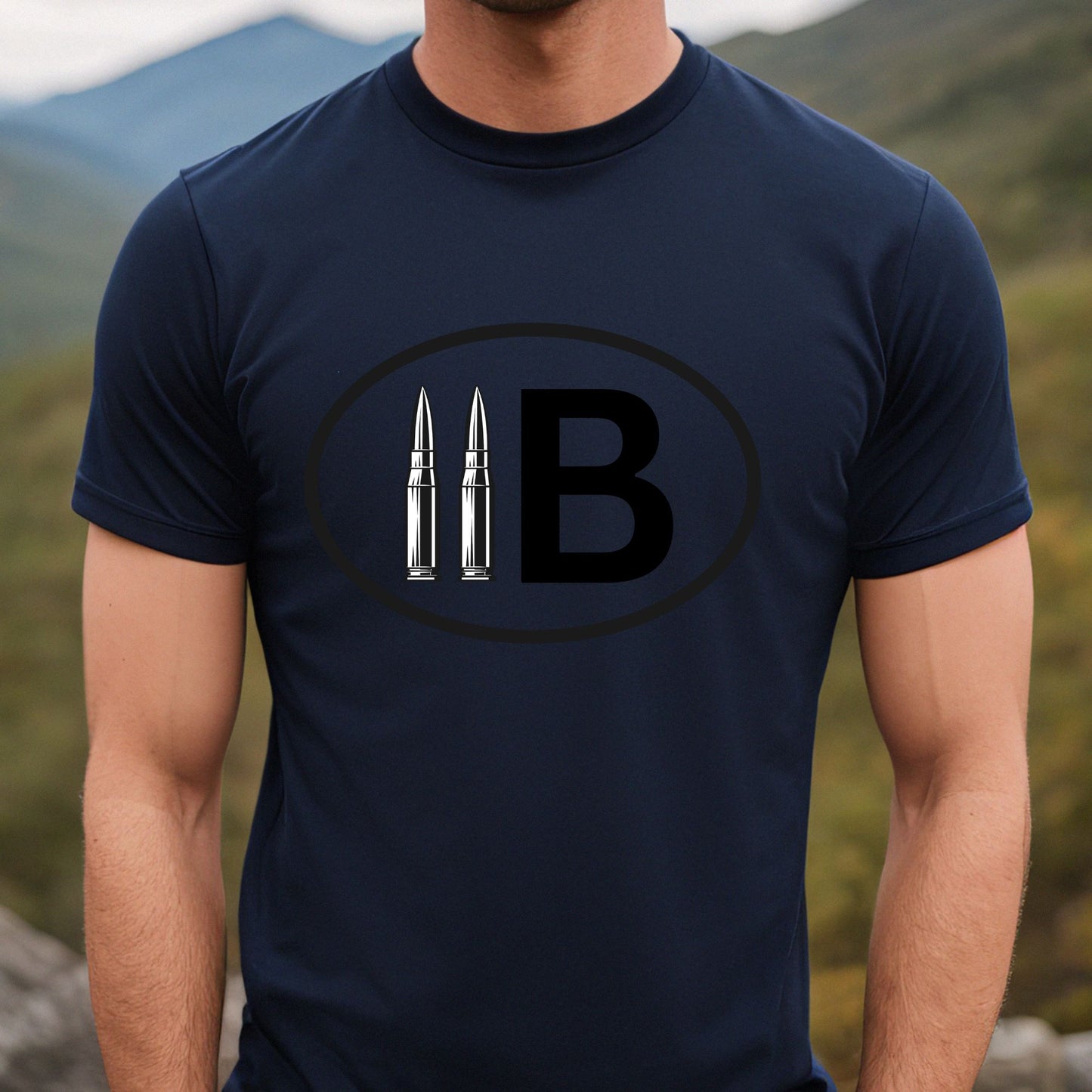 Rakkgear 11B Short Sleeve Tee in navy blue