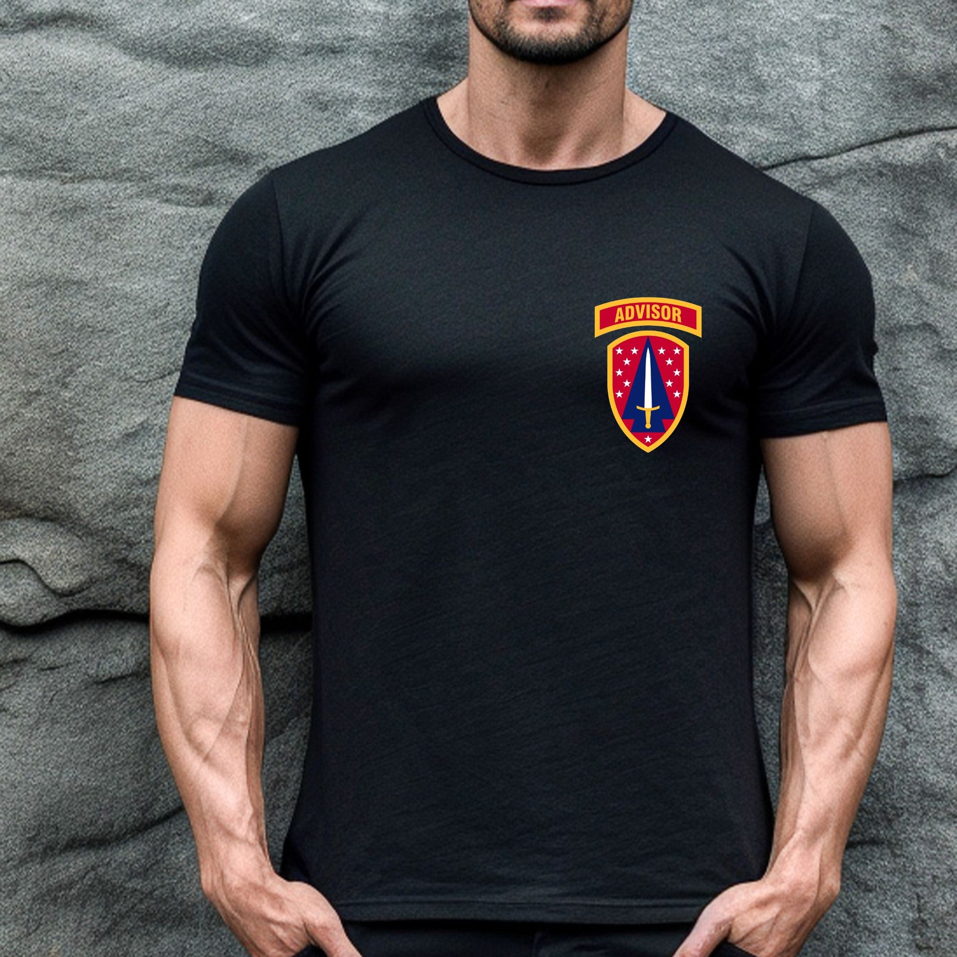 Rakkgear 3rd Security Forces Short Sleeve Tee in black