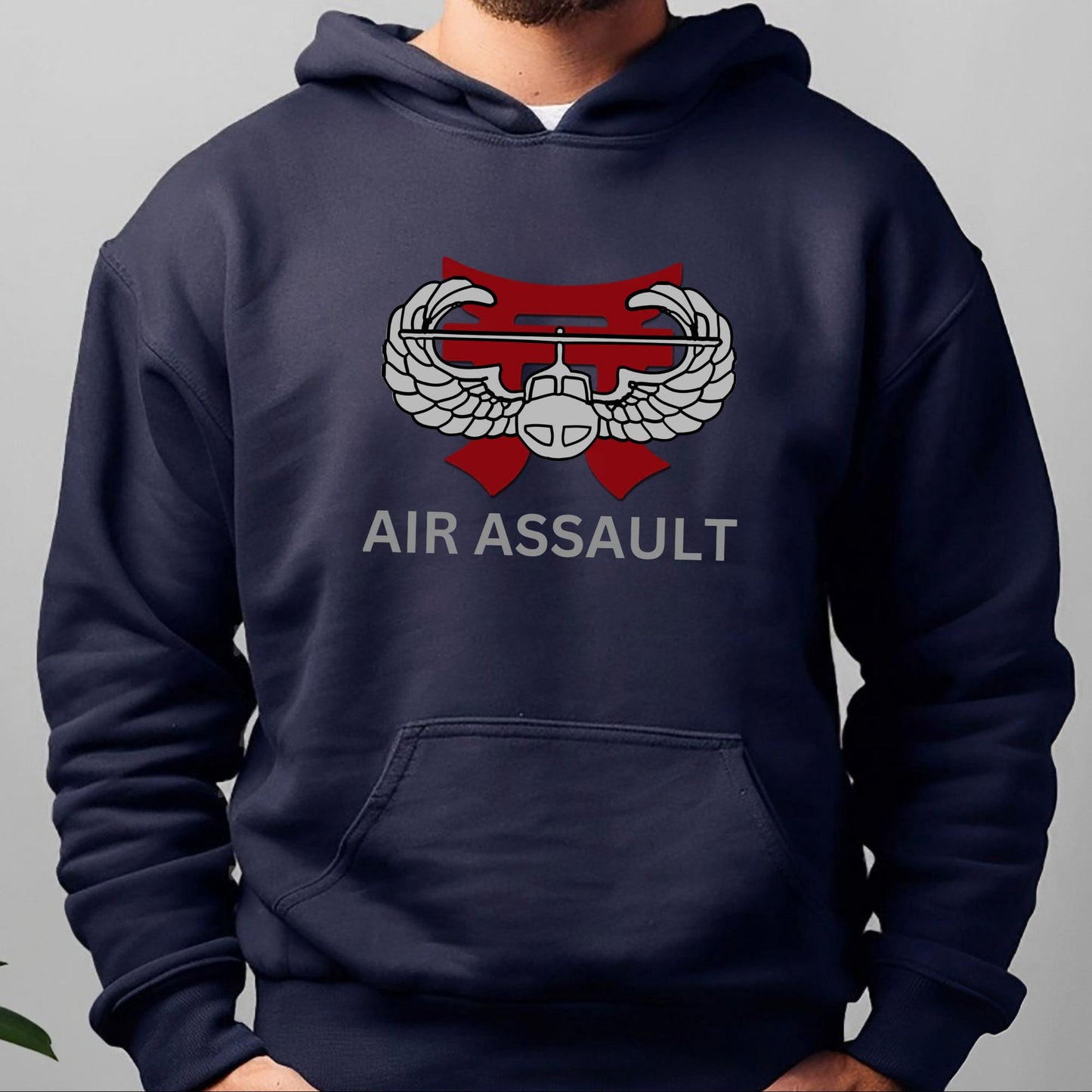 Rakkgear Air Assault Heavy Hoodie in navy blue