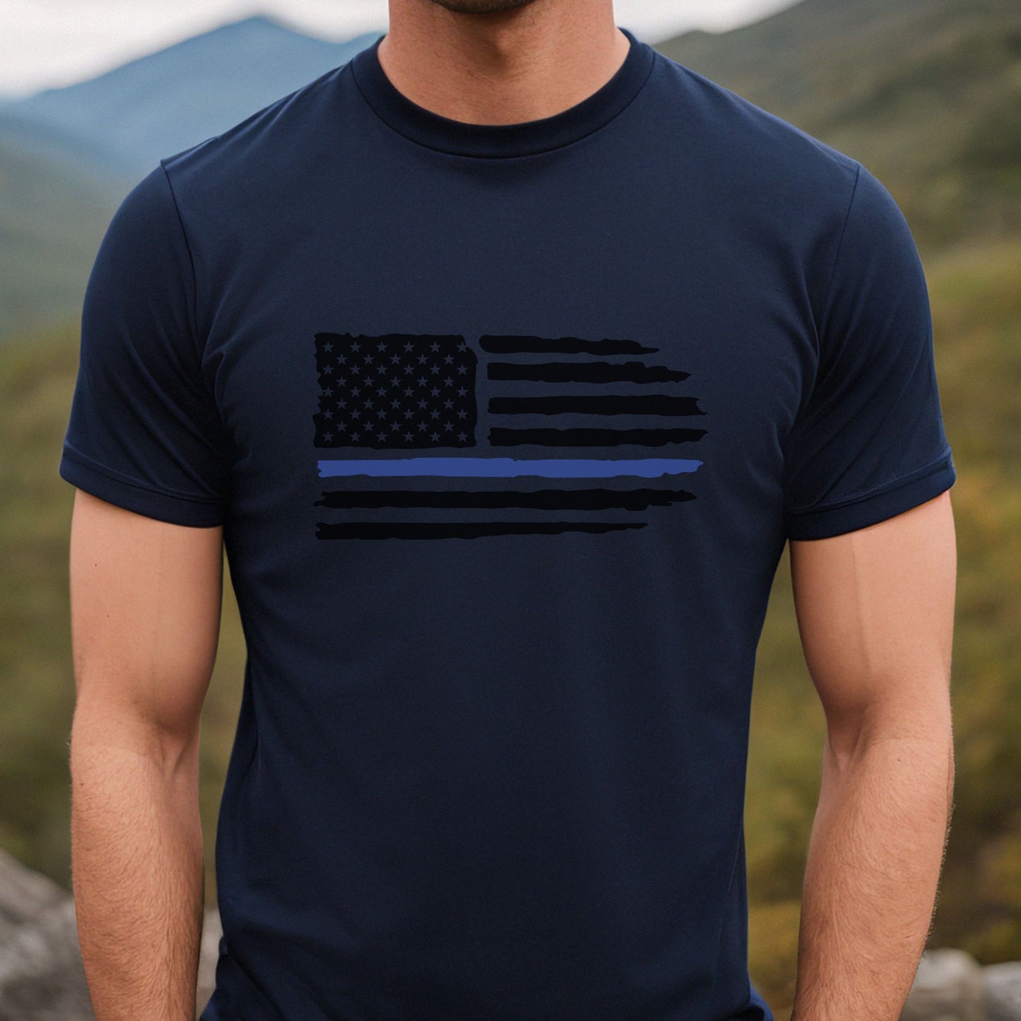 Rakkgear Back The Blue Short Sleeve Tee