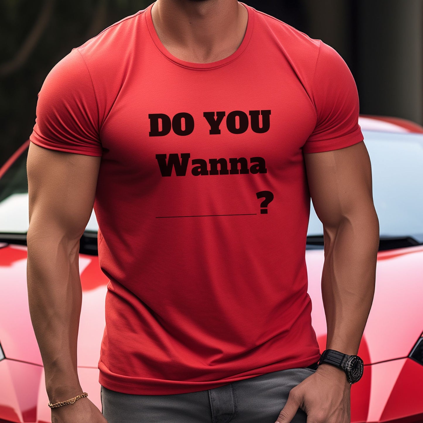 Rakkgear Do You Wanna Short Sleeve Red Tee