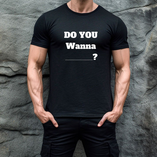 Rakkgear Do You Wanna Short Sleeve Black Tee