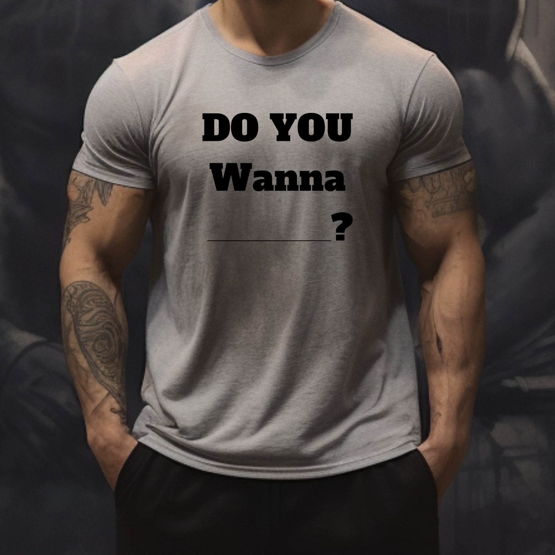 Rakkgear Do You Wanna Short Sleeve Grey Tee