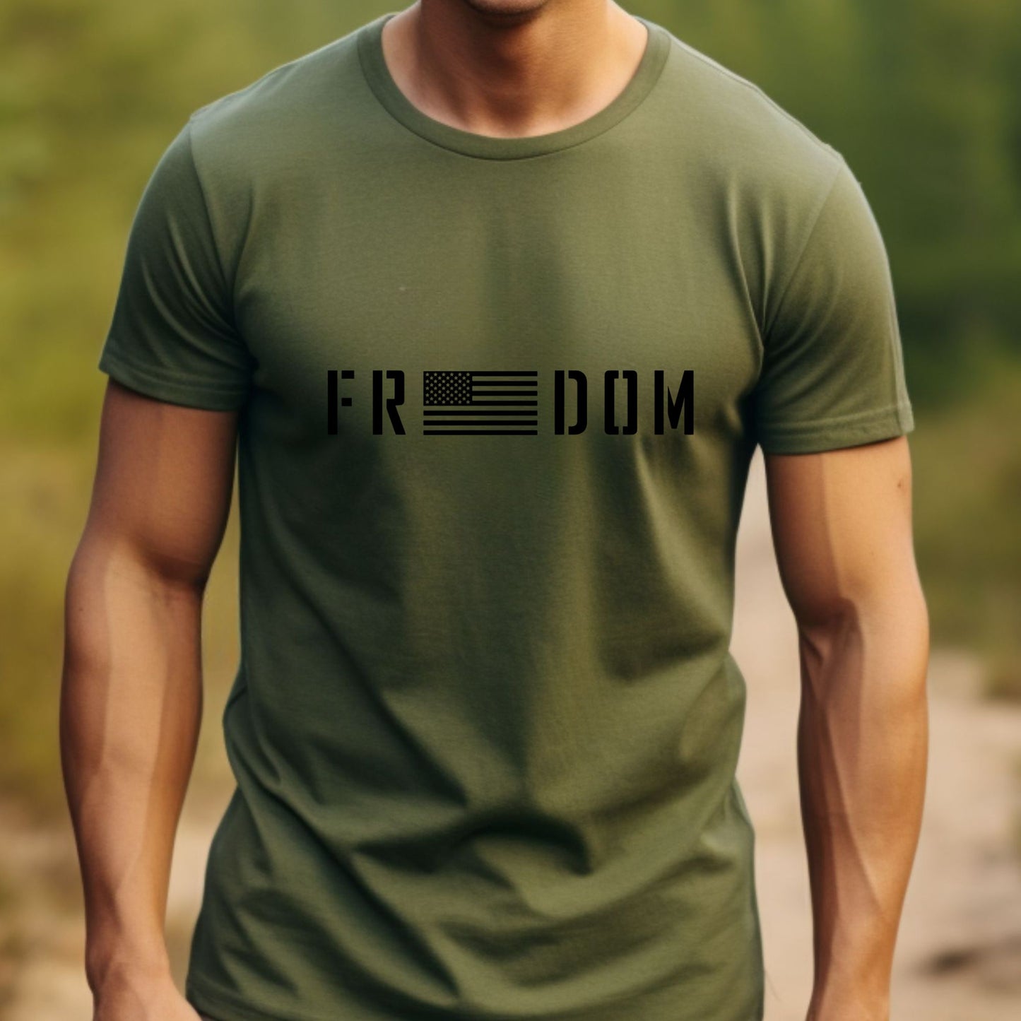 Rakkgear Freedom Flag Short Sleeve Tee