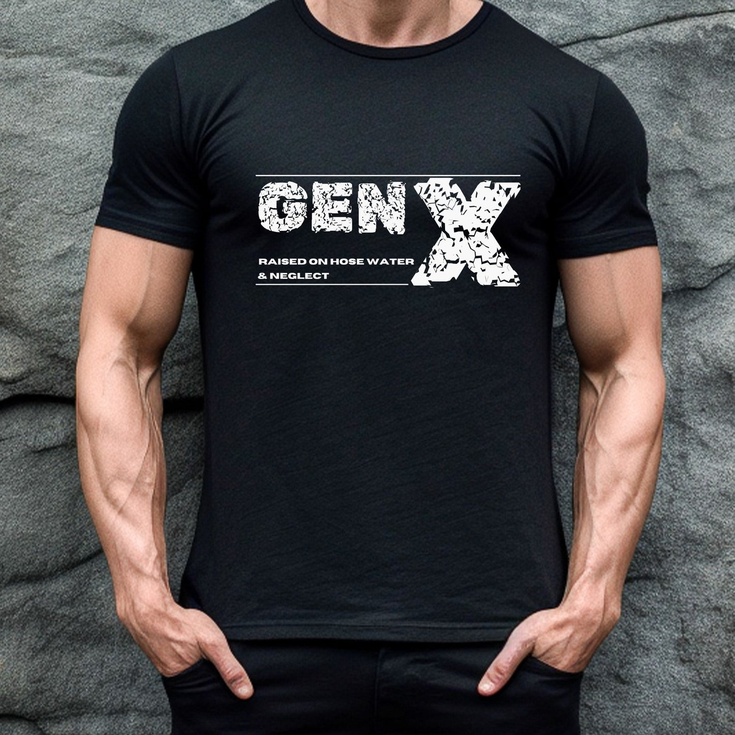 Rakkgear Gen X Short Sleeve Tee in Black 