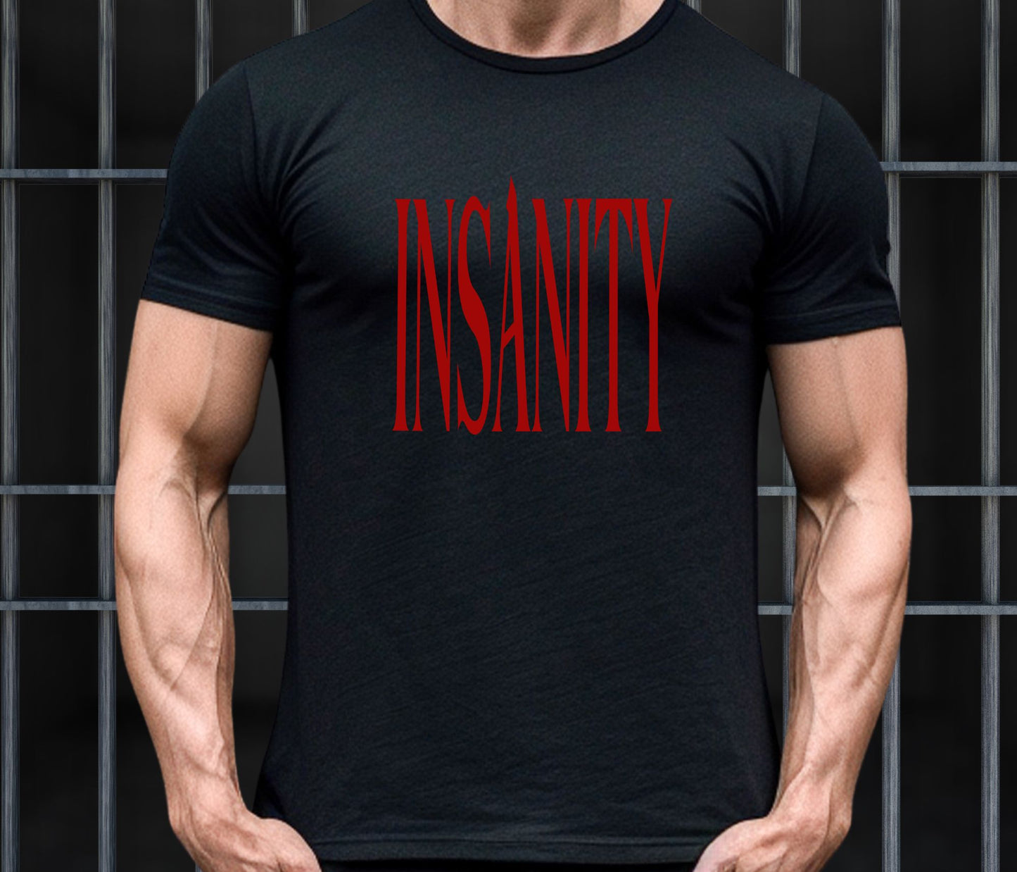 Rakkgear Insanity Short Sleeve Tee in black